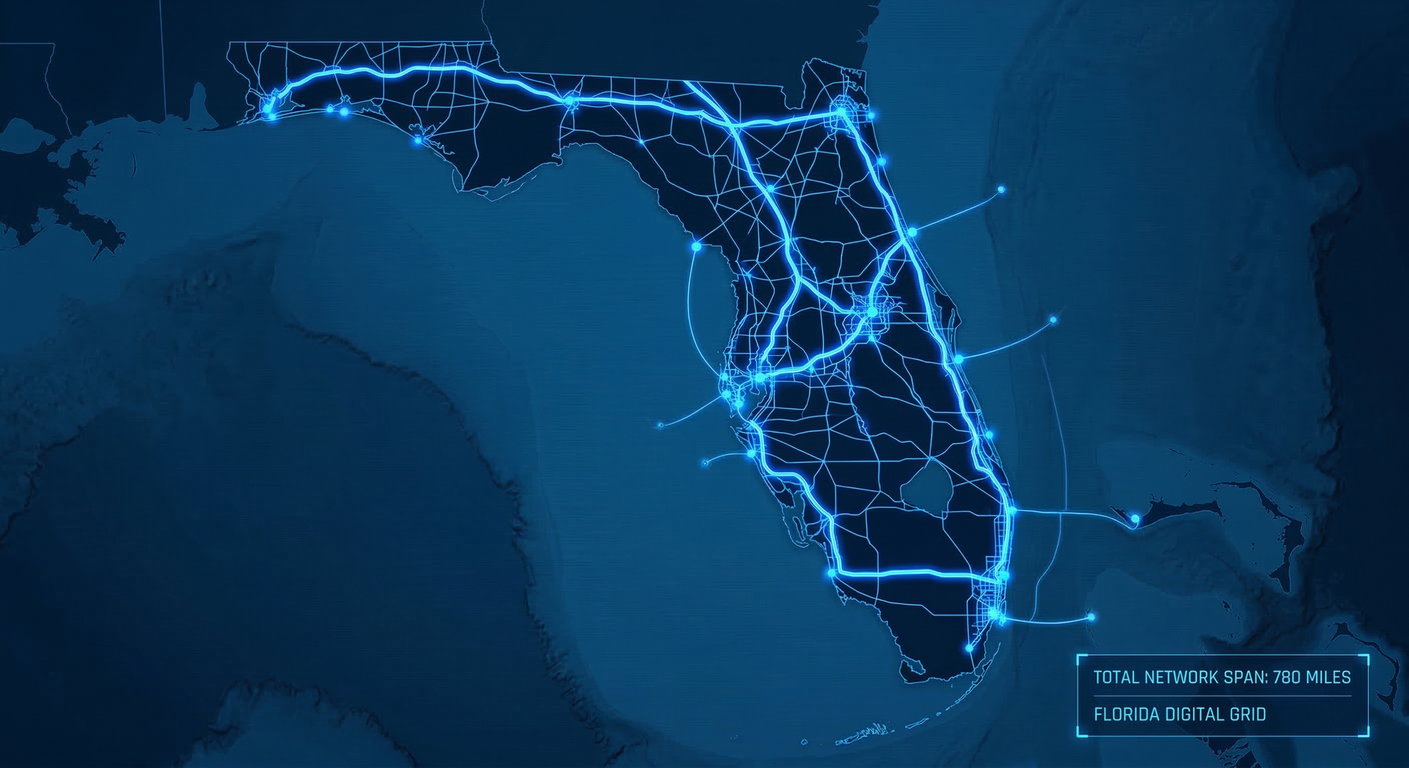 CitrusLink North Florida Network Map